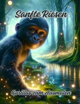 Paperback Sanfte Riesen: Gorillas zum Ausmalen [German] Book