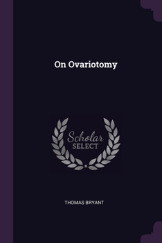Paperback On Ovariotomy Book