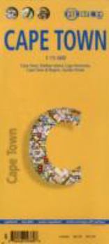 Laminated Cape Town Map by Borch (English Edition)