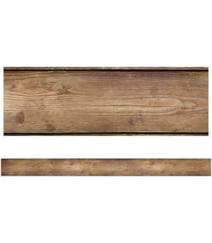 Hardcover Woodland Whimsy Wood Grain Straight Borders Book