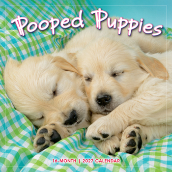 Calendar Pooped Puppies Book