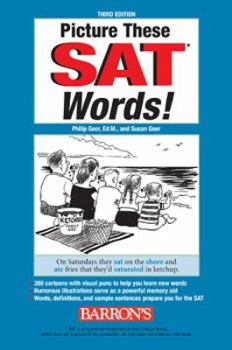 Paperback Picture These SAT Words! Book