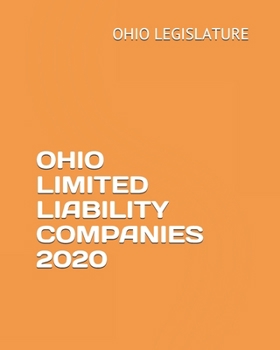 Paperback Ohio Limited Liability Companies 2020 Book