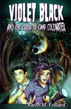 Paperback Violet Black & the Curse of Camp Coldwater Book