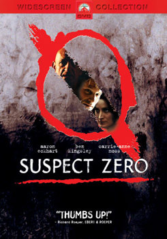 DVD Suspect Zero Book