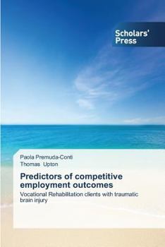 Paperback Predictors of competitive employment outcomes Book