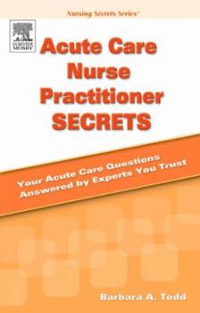 Paperback Acute Care Nurse Practitioner Secrets Book