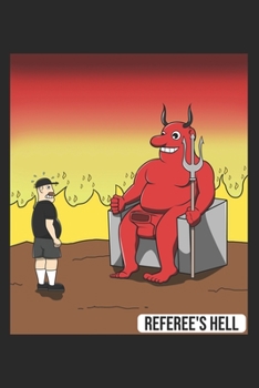 Referee's Hell: DIN A5 Schiedsrichter Notizheft gepunktet | 120 Seiten gepunktetes Schiedsrichter Notizbuch für Notizen in Schule, Universität, Arbeit ... | Eine tolles Geschenk für Ihre Liebsten.