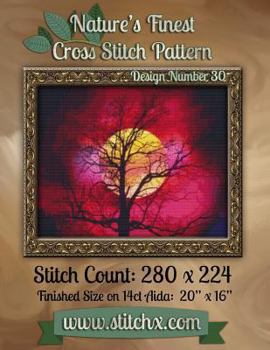 Paperback Nature's Finest Cross Stitch Pattern: Design Number 30 Book