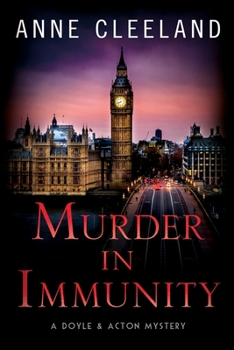 Paperback Murder in Immunity: A Doyle & Acton Mystery Book