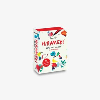 Cards Hirameki: 16 Notecards: Draw What You See Book