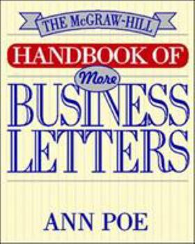 Paperback The McGraw-Hill Handbook of More Business Letters Book