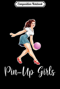 Paperback Composition Notebook: Pinguins Bowling Journal/Notebook Blank Lined Ruled 6x9 100 Pages Book