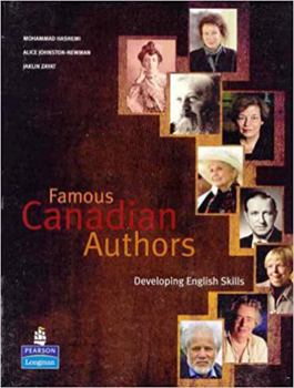 Paperback Famous Canadian Authors: Developing English Skills Book