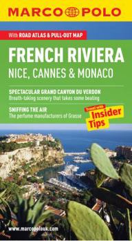 Paperback French Riviera, Nice, Cannes, & Monaco Marco Polo Guide [With Map] Book