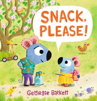 Hardcover WALKER BOOKS Snack, Please! A Cheery Street story to help kids eat their meals, for ages 3-7. Book