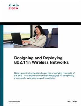 Hardcover Designing and Deploying 802.11n Wireless Networks Book