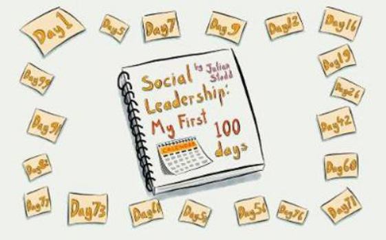 Paperback Social Leadership: My First 100 Days Book