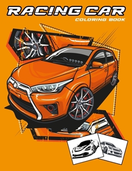 Paperback Racing Car Coloring Book: Colouring Books for Kids Ages 4-8 Boys Book