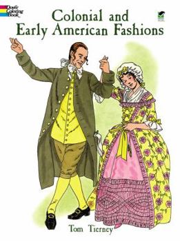 Paperback Colonial and Early American Fashions Book