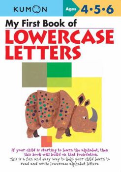 Paperback My First Book of Lowercase Letters Book