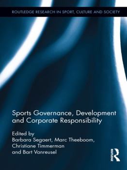 Paperback Sports Governance, Development and Corporate Responsibility Book