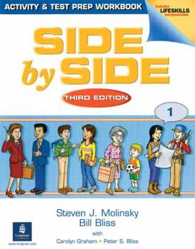 Paperback Side by Side Activity & Test Prep Workbook 1 Book