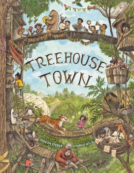 Hardcover Treehouse Town Book