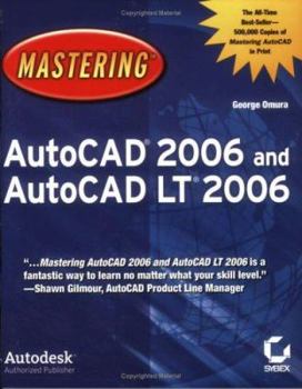 Paperback Mastering AutoCAD 2006 and AutoCAD LT 2006 [With CDROM] Book