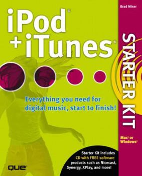 Hardcover iPod and iTunes Starter Kit Book