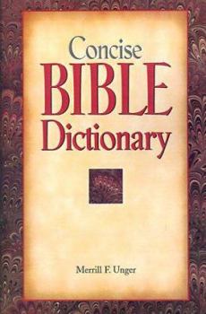 Paperback Concise Bible Dictionary Book