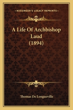 Paperback A Life Of Archbishop Laud (1894) Book