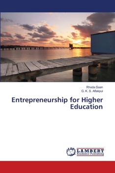 Paperback Entrepreneurship for Higher Education Book