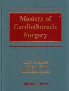 Hardcover Mastery of Cardiothoracic Surgery Book