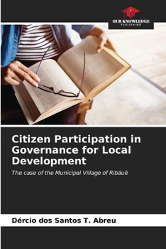 Paperback Citizen Participation in Governance for Local Development Book