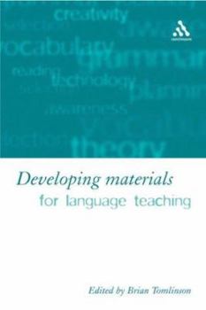 Hardcover Developing Materials for Language Teaching Book