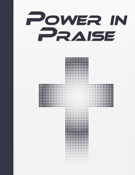 Paperback Power In Prise: Christian Gratitude Journal, Daily Prayer, Large Format Book
