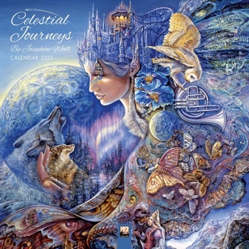 Calendar Celestial Journeys by Josephine Wall Wall Calendar 2021 (Art Calendar) Book