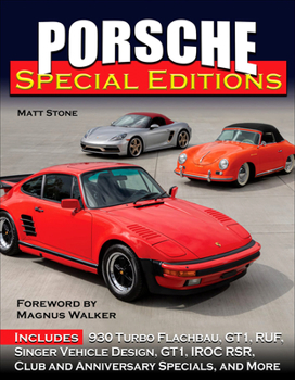 Hardcover Porsche Special Editions Book