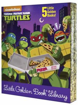 Hardcover Teenage Mutant Ninja Turtles Little Golden Book Library (Teenage Mutant Ninja Turtles) Book