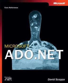 Paperback Microsofta ADO.NET (Core Reference) [With CDROM] Book