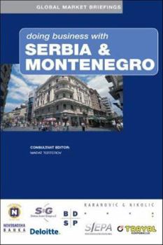 Hardcover Doing Business with Serbia and Montenegro Book