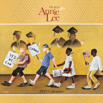2023 African American Monthly Wall Calendar, Shades of Color: The Art of Annie Lee, Highlighting Black Culture Through Beautiful Art, 12 by 12 Inches