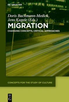 Hardcover Migration: Changing Concepts, Critical Approaches Book