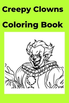 Paperback Creepy Clowns Coloring Book