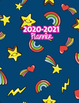 2020-2021 Planner: Two Year Calendar Organizer and Goal Journal | January 2020 - December 2021 Daily, Weekly and Monthly Planner Book with Back Sticker Expression Wall for 2 Years | Design Code 249962