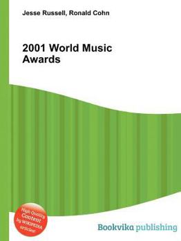 Paperback 2001 World Music Awards Book