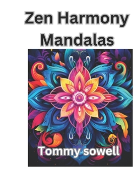 Paperback Zen Harmony Mandalas Book