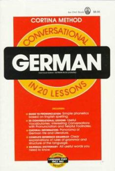 Paperback Conversational German: In 20 Lessons Book