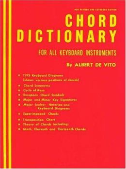 Chord Dictionary for Keyboard Instruments: Reference Book